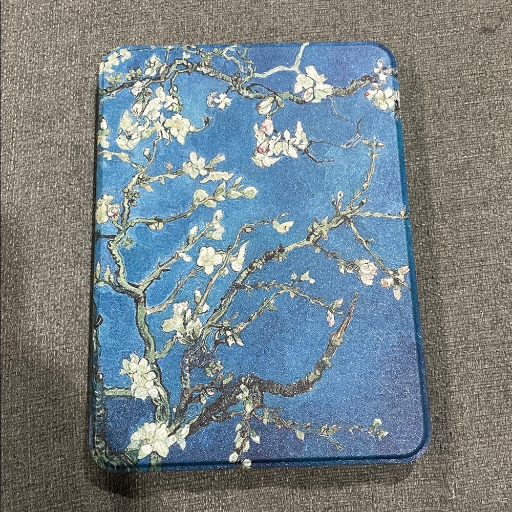 MOKO Kindle Paperwhite Case Cover Folio New 2024 12th Gen Apricot Blossom